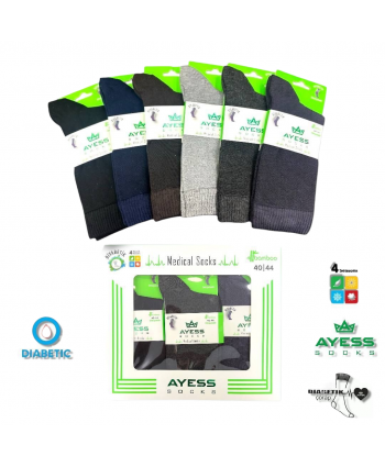 Ayess мъжки чорапи със специален ластик